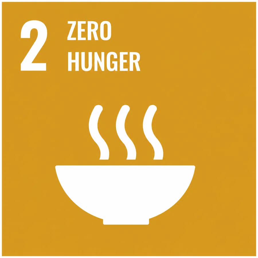 SDG 2 Zero Hunger card